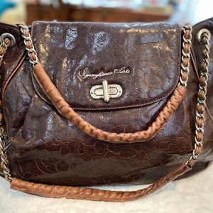 Stunning Gianfranco Listi Italian Leather Satchel
